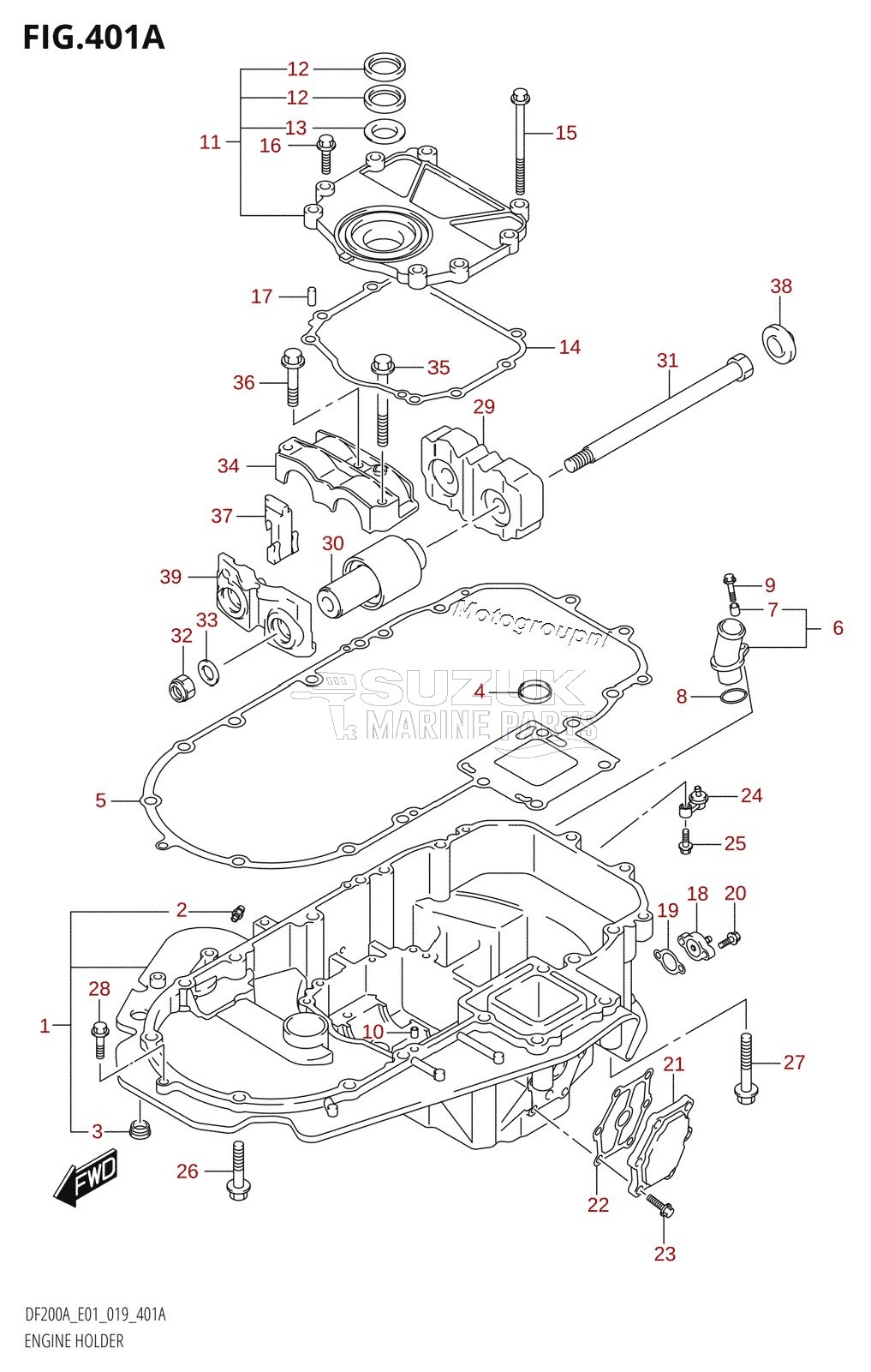 ENGINE HOLDER