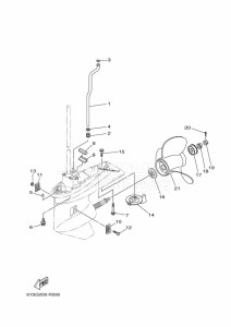 FT50CETL drawing LOWER-CASING-x-DRIVE-2