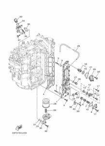 FL150AETL drawing CYLINDER-AND-CRANKCASE-3