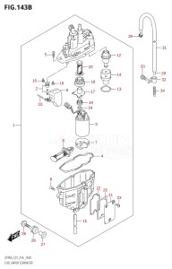 09003F-610001 (2016) 90hp E01 E40-Gen. Export 1 - Costa Rica (DF90A  DF90ATH) DF90A drawing FUEL VAPOR SEPARATOR (DF70A:E40)