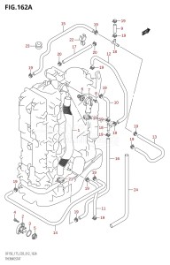 DF150Z From 15002Z-210001 (E03)  2012 drawing THERMOSTAT