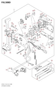 DF115T From 11502F-210001 (E01 E40)  2012 drawing OPT:REMOTE CONTROL (DF115T:E40)