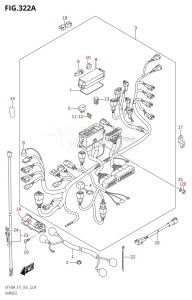 DF140AZ From 14003Z-610001 (E03)  2016 drawing HARNESS (DF100AT:E11)