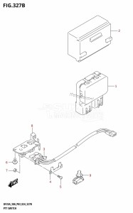 DF30AT From 03003F-440001 (P03)  2024 drawing PTT SWITCH (DF25ATH,DF30ATH)