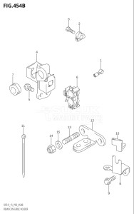 01502F-421001 (2004) 15hp P03-U.S.A (DF15K4) DF15 drawing REMOCON CABLE HOLDER (DF9.9T)