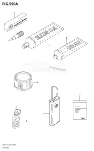 DF70 From 07001F-151001 (E01 E40)  2001 drawing OPTIONAL