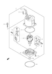 DF 225 drawing PTT Motor