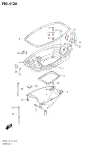 DT40 From 04005-610001 ()  2016 drawing LOWER COVER (DT40W:P40)