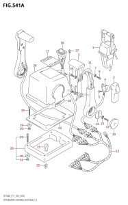 DF115AST From 11504F-610001 (E03)  2016 drawing OPT:REMOTE CONTROL ASSY DUAL (1)