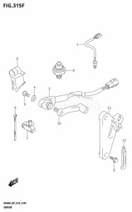 DF50A From 05004F-510001 (E01)  2015 drawing SENSOR (DF50ATH:E01)