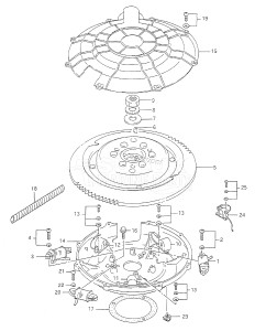 DT50 From 05004-351001 ()  1993 drawing MAGNETO