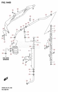 DF200A From 20003F-510001 (E01 E40)  2015 drawing FUEL INJECTOR (DF200AZ:E40)