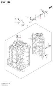 DF90A From 09003F-210001 (E03)  2012 drawing CYLINDER BLOCK