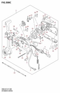 DF40A From 04004F-710001 (E34-Italy)  2017 drawing OPT:REMOTE CONTROL (DF50A:E01)