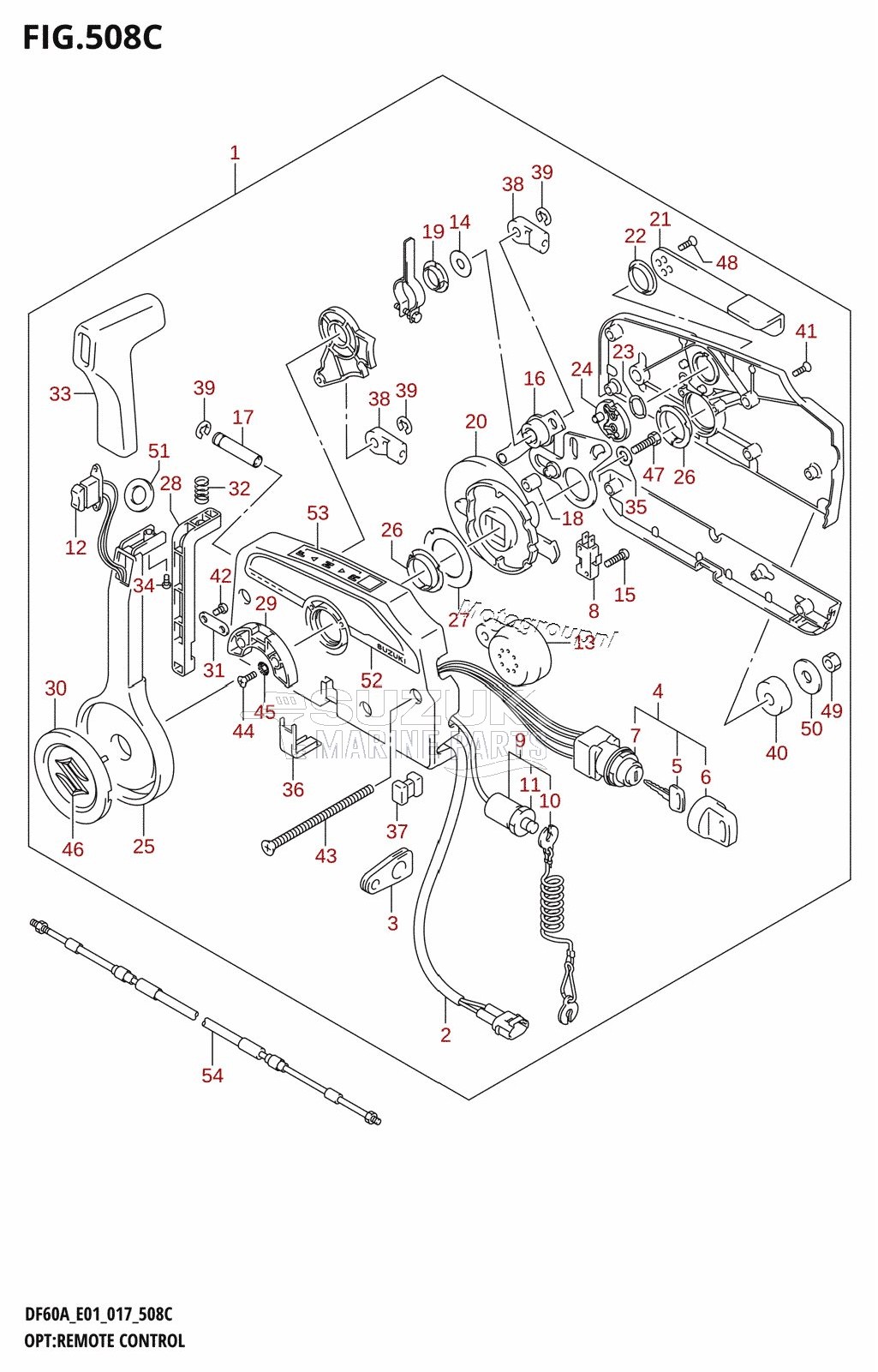 OPT:REMOTE CONTROL (DF50A:E01)