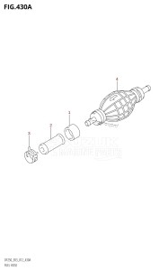 DF250ST From 25004F-210001 (E03)  2012 drawing FUEL HOSE