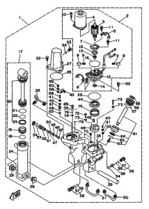 70B drawing POWER-TILT-ASSEMBLY