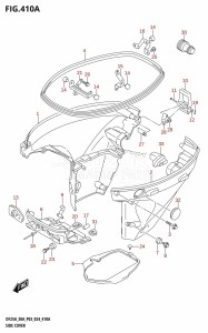 DF250ATSS From 25001N-440001 (E03)  2024 drawing SIDE COVER (DF25A)