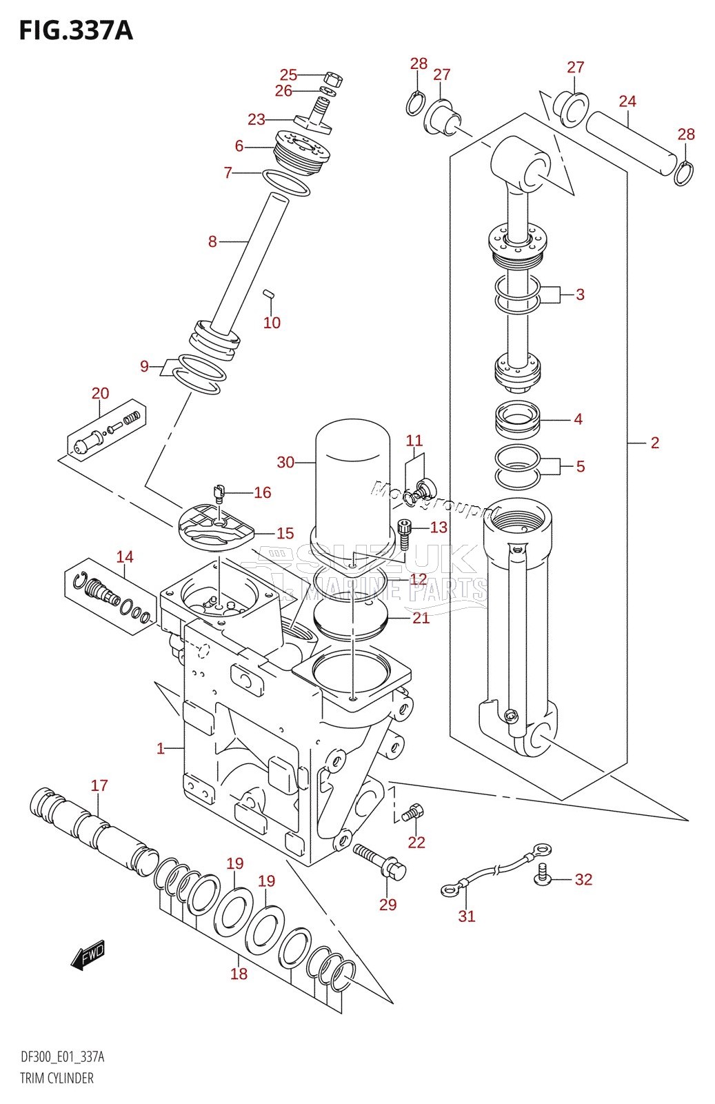 TRIM CYLINDER