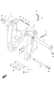 DF 115A drawing Clamp Bracket (Type: AS)