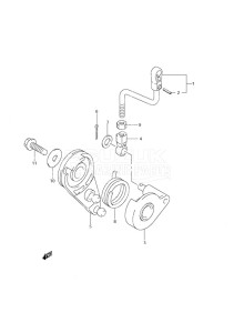 DF 9.9 drawing Throttle Control w/Remote Control