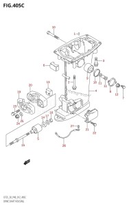 DT25 From 02503K-210001 (P36-)  2012 drawing DRIVE SHAFT HOUSING (DT30R:P40)