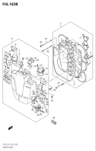 22503Z-410001 (2014) 225hp E01 E40-Gen. Export 1 - Costa Rica (DF225Z) DF225Z drawing THROTTLE BODY (DF200T:E40)