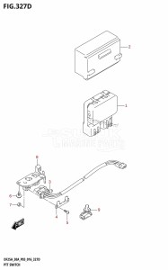 DF25A From 02504F-610001 (P03)  2016 drawing PTT SWITCH (DF30ATH:P03)