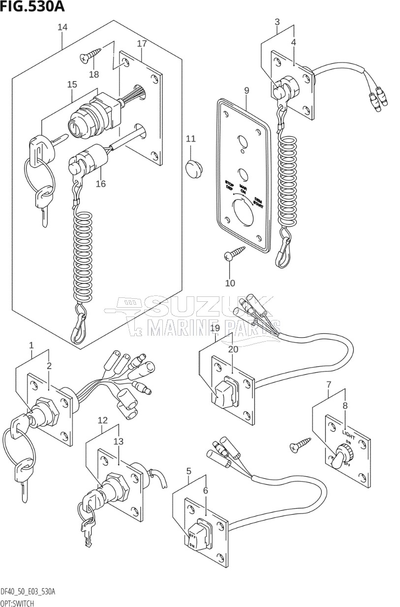 OPT:SWITCH (X,Y,K1,K2,K3,K4)