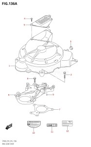 04003F-610001 (2016) 40hp E03-USA (DF40A) DF40A drawing RING GEAR COVER