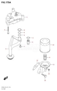 09003F-910001 (2019) 90hp E03-USA (DF90A) DF90A drawing OIL PUMP