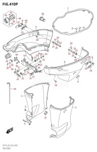 DF175T From 17502F-610001 (E01 E40)  2016 drawing SIDE COVER (DF175Z:E40)