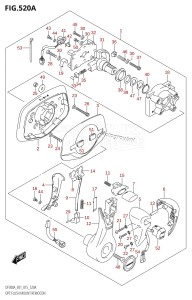 DF250A From 25003P-510001 (E01 E40)  2015 drawing OPT:FLUSH MOUNT REMOCON