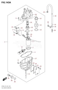 DF90A From 09003F-040001 (E01 E40)  2020 drawing FUEL VAPOR SEPARATOR (E01)