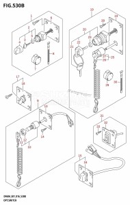 DF40A From 04003F-610001 (E01 E34)  2016 drawing OPT:SWITCH (DF40AST:E34)