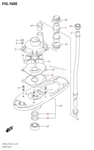 DT40 From 04005K-610001 ()  2016 drawing WATER PUMP (DT40WK:P40)