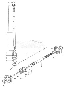 DT15 From 01501K-011001 ()  1990 drawing TRANSMISSION