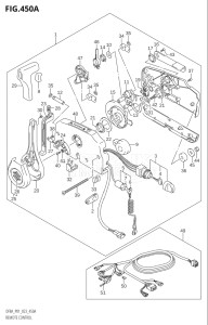 00994F-140001 (2021) 9.9hp P01-Gen. Export 1 (DF9.9A) DF9.9A drawing REMOTE CONTROL (DF8AR)