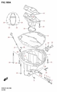 DF250 From 25003F-340001 (E11 E40)  2023 drawing OIL PAN