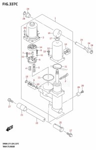 DF50AVT From 05004F-440001 (E03)  2024 drawing TRIM CYLINDER (DF40AST,DF60A,DF60ATH)