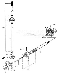 DT8 From 0801-200001 ()  1989 drawing TRANSMISSION