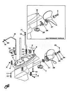 L130BETO drawing PROPELLER-HOUSING-AND-TRANSMISSION