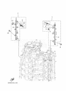 F350AETX drawing THROTTLE-BODY-2