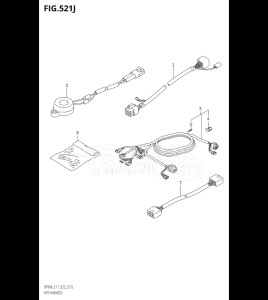 09003F-140001 (2021) 90hp E11 E40-Gen. Export 1-and 2 (DF90ATH    DF90AWQH  DF90AWQH   DF90AWQH    DF90AWQH) DF90A drawing OPT:HARNESS ((DF70ATH,DF90ATH):023)