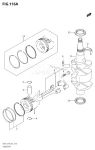 DF8A From 00801F-240001 (E01 P01   -)  2022 drawing CRANKSHAFT