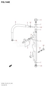 DF140AZ From 14003Z-310001 (E01 E40)  2013 drawing FUEL INJECTOR (DF115AZ:E01)