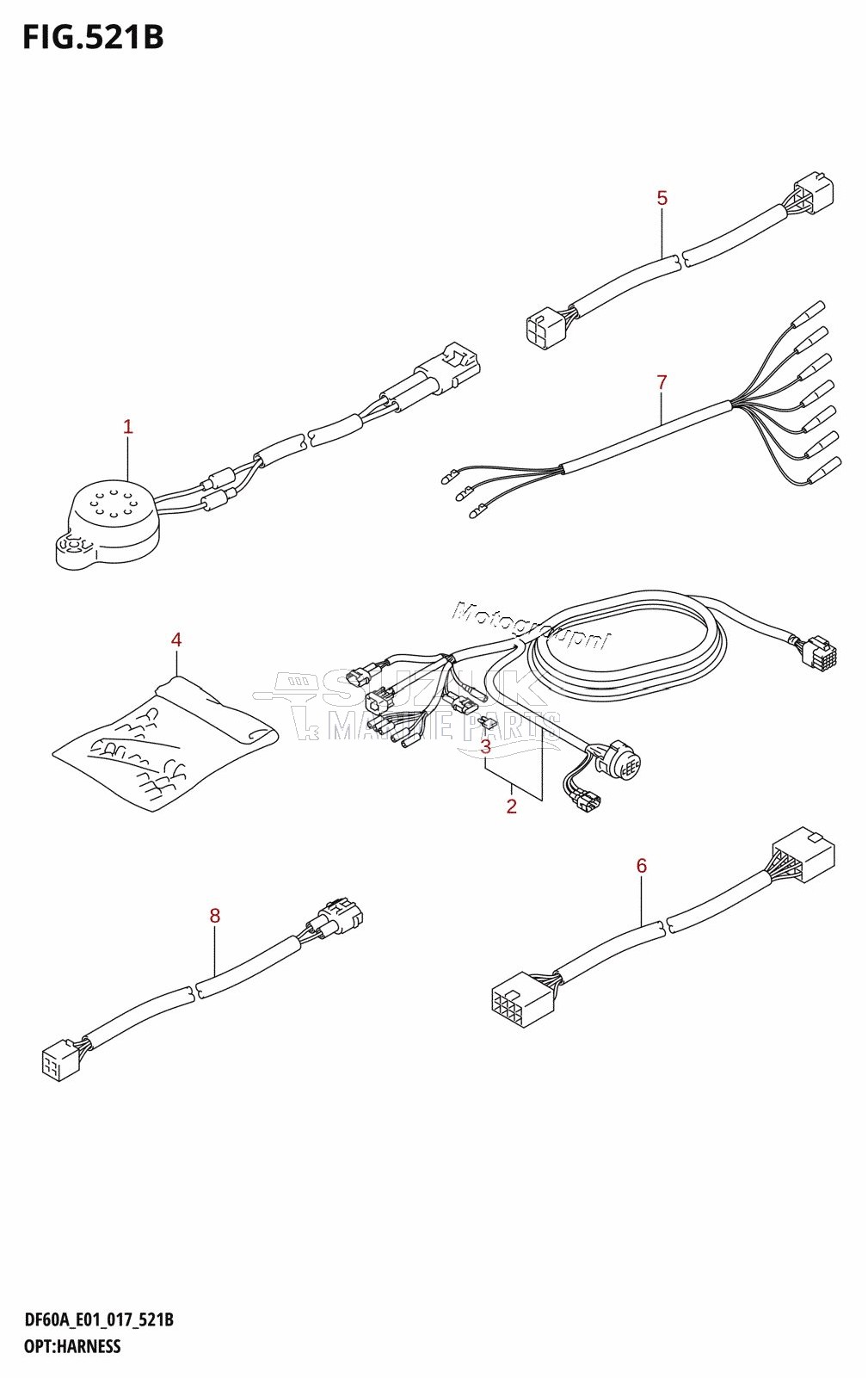 OPT:HARNESS (DF40AQH:E01)