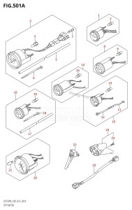 DF250 From 25005F-340001 (E40)  2023 drawing OPT:METER