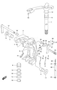 DF 115A drawing Swivel Bracket