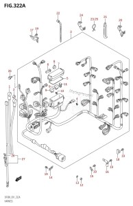 DF300 From 30001F-780001 (E01)  2007 drawing HARNESS